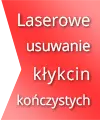 laserowe usuwanie kłykcin kończystych