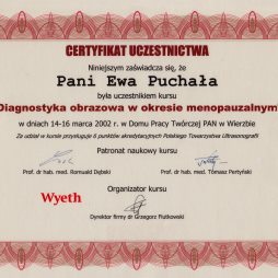 Diagnostyka obrazowa w okresie menopauzalnym